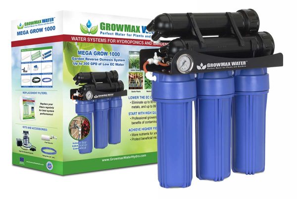 GrowMax Water MEGA GROW 1000 - Garden RO System for Low EC Water - (300 Gallons Per Day / 1,136 liters) - Image 6